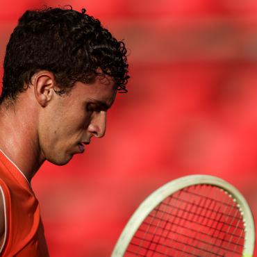 Imagen de Comienzo arrollador de Cerúndolo en el Quini 6 Rosario Challenger