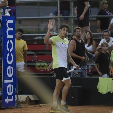 Imagen de Ugo Carabelli - Murkel Dellien, primera semifinal del YPF Rosario Challenger